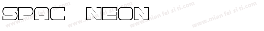 spac3 neon字体转换
